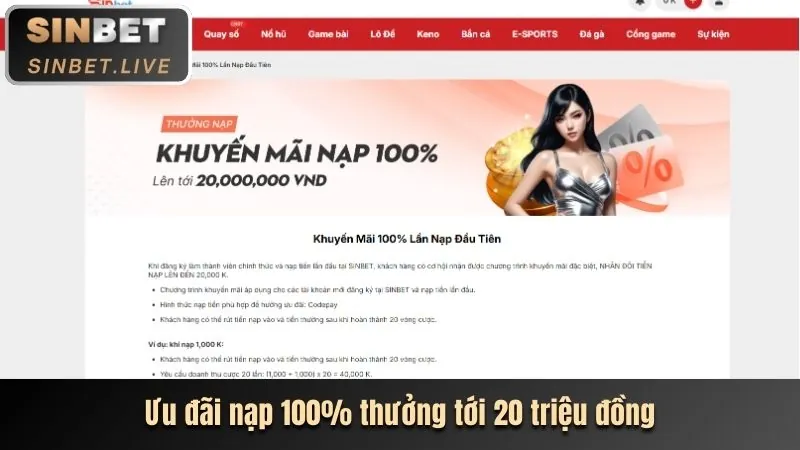 Hoàn trả hàng ngày Cwin06